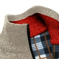 thumbnail image 6 of Men's Casual Full Zip Thick Knitted Cardigan Sweaters with Pockets, 6 of 8