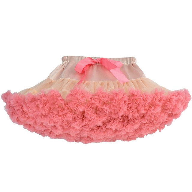 Exuberante pequeña falda tutú para niñas pequeñas para niños faldas de tul hinchadas para niñas recién nacidas fiesta princesa niña ropa 1-15 años Tan Jianjun unisex