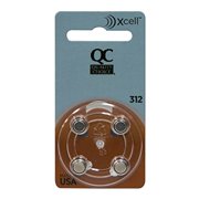 6 Pack Quality Choice Hearing Aid Batteries size 312 4 Count Each