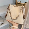 thumbnail image 4 of MUSOIE Crossbody Bucket Bag for Women Elegant Evening Shoulder Bag with Datchable Chain Strap, 4 of 7