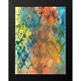 thumbnail image 2 of Combs, Joyce 15x18 Black Modern Framed Museum Art Print Titled - Spring Lattice I, 2 of 5