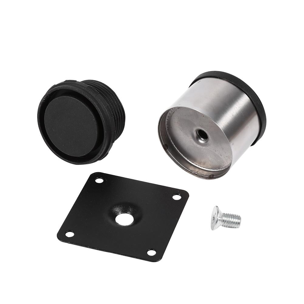 Tebru 4Pcs Stainless Steel Height Adjustable Furniture Feet