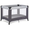 Dream On Me Nest Portable Play Yard with Carry Bag and Shoulder Strap, Gray