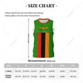 thumbnail image 6 of Zambia Flag Men Basketball Sports Jersey Running Fitness Multifunction Sleeveless tshirt Exclusive Custom Name Nunber, 6 of 9