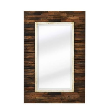 mirror majestic accent hanging decorative frame natural wood dialog displays option button additional opens zoom