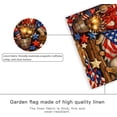 thumbnail image 5 of Patriotic Garden Flag Squirrel With Fireworks and American Flag Double Sided Outdoor Yard Decoration 12 x 18 Inch Small Flag, 5 of 6