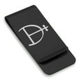 thumbnail image 1 of Stainless Steel Magnesium Alchemy Symbol Classic Slim Money Clip Credit Card Holder, 1 of 2