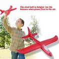 thumbnail image 2 of koulate Foam Glider Airplane Toy ￡? Deportes al Aire Libre F¨￠CIL de Montar Manual Lanzamiento Diver legable para ni?os Ni?os Regalo (# 1) aire libre y Spptty no, 2 of 6