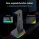 thumbnail image 5 of ONIKUMA ST-2 Auriculares Soporte RGB desmontable 3 puertos USB Conector de audio Multi-Moders Auriculares Soportes Accesorios con Base Negro Inevent EL006219-01B, 5 of 7