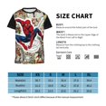 thumbnail image 5 of Kid's Spider-Man Crewneck Cool Short Sleeve Funny Graphic T Shirts for Youth Boys Teens 6-16 Years,M, 5 of 5