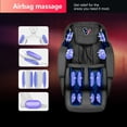 thumbnail image 5 of BestMassage Full Body Zero Gravity Electric Massage Chair,with Wireless Bluetooth Speaker,Black, 5 of 7