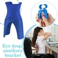 thumbnail image 3 of Eye Drop Dispenser Aid - Portable Assist Tool for Elderly Kids Easy Use Anti Slip Blue Plastic, 3 of 9