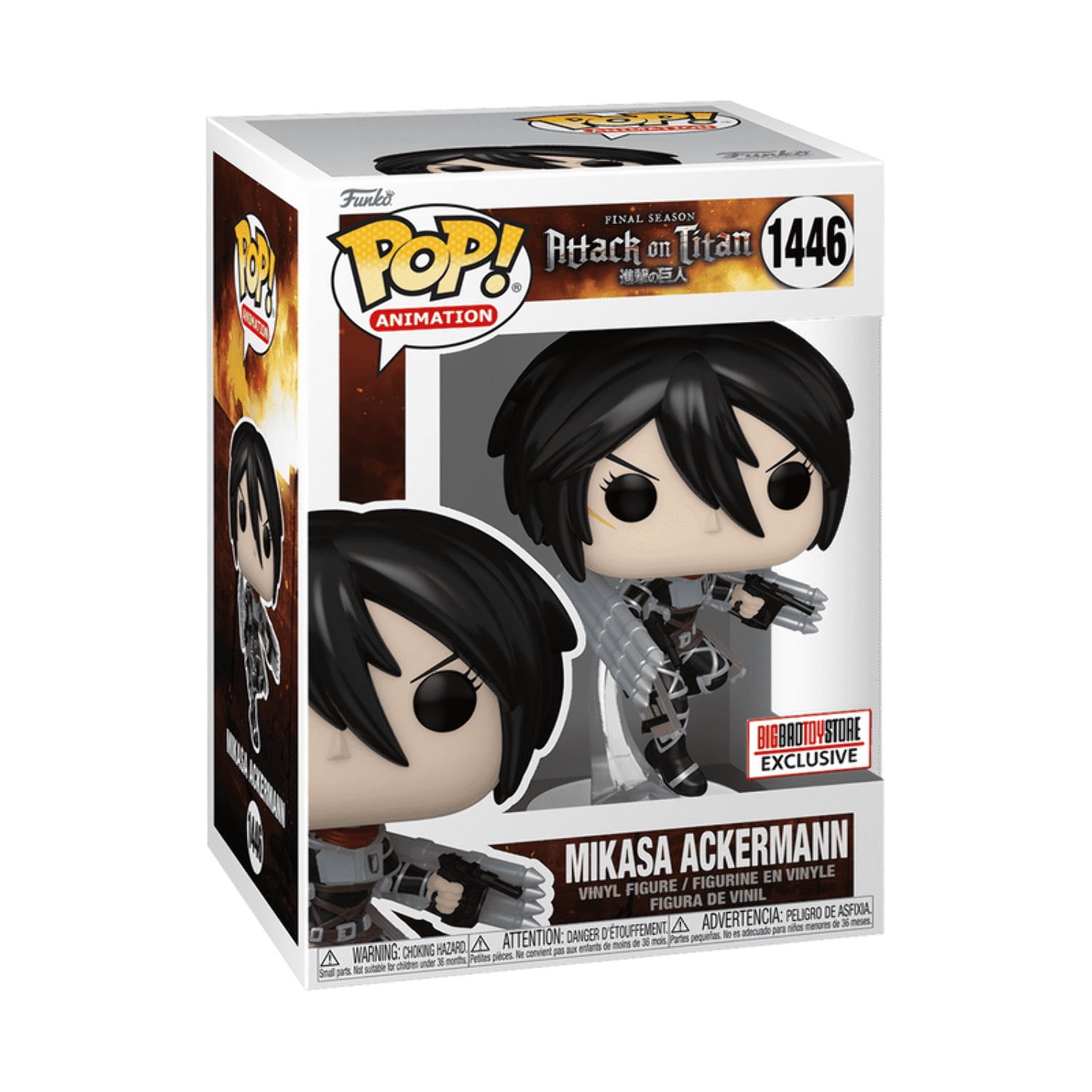 Funko POP! Anime Attack on Titan AOT Mikasa Ackerman