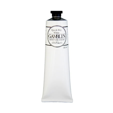 UPC: 0729911128404 | Gamblin Artist s Oil Color – Quick Dry White  150 ml tube
