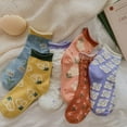 thumbnail image 5 of Cute Cotton Socks for Women and Girls - Novelty Ankle Athletics Sock, 5 of 15
