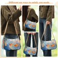 thumbnail image 4 of FORMRS Womens Shoulder Bag with Chain Strap Clutch Purse Cute Tote Handbag, Blue Goldfish, 4 of 7