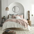 Levtex Home Mills Waffle King/Cal King Quilt Set Blush Cotton