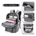 thumbnail image 3 of Mochila Antirrobo Para Portatil Color Gris, 3 of 4