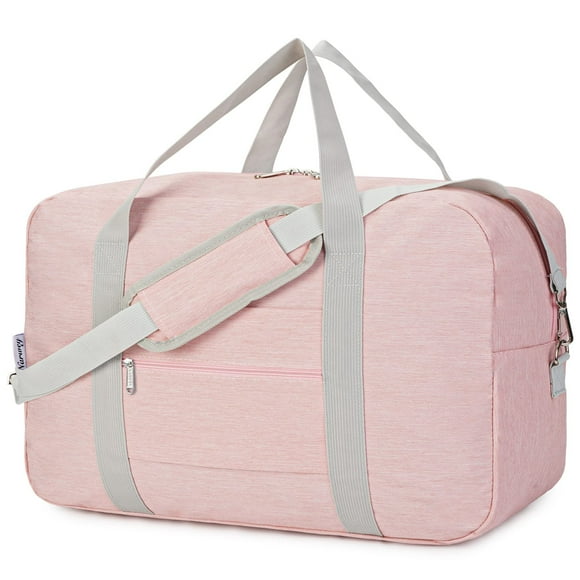 Bolsa de mano plegable Narwey para United Airlines 40L Rosa