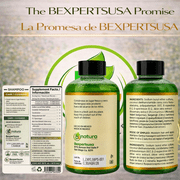 Herbal Shampoo 9-Plant – 16.9 fl oz – with Cacahuananche, Sangre de Grado, Bergamot, Aloe Vera (Sábila), Rosemary & More – Natural Botanical Formula – Paraben & Sodium-Free – Strengthens Hai