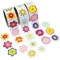 thumbnail image 2 of Flower Roll Sticker Asst (3 Rolls) - Stationery - 3 Pieces, 2 of 2