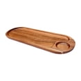 thumbnail image 3 of Placa de postres de madera para servir plato plato de vajilla fruta seca bandeja moderna bandeja de alimentos plato para la mesa de café de la cocina L, 3 of 8