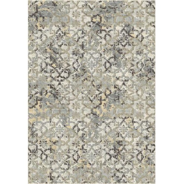 Dynamic Rugs HO249897566220 2 ft. x 3 ft. 5 in. Horizon 989756 Rectangle Traditional Area Rug - 6220 Taupe & Grey