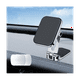 thumbnail image 5 of Soporte magnético plegable para teléfono de coche, giratorio 360°, para GPS, de aleación, plateado., 5 of 8