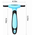 thumbnail image 6 of OPALESQUE Dog Brush for Pet Grooming - Dematting Comb and Deshedder for Small, Medium, Large Dogs, Cats, Horses - Removes Loose Hair, 6 of 7