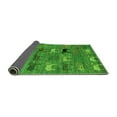 thumbnail image 2 of Ahgly Company Indoor Rectangle Abstract Green Modern Area Rugs, 4' x 6', 2 of 4