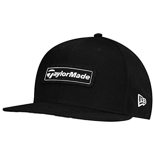 TaylorMade Lifestyle New Era 9Fifty Golf Hat (Black/White) - Walmart.com