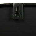 thumbnail image 2 of Creative Co-Op Rectangle Metal Wall Mirror with Shelf, Double Vanity, Black, 2 of 8