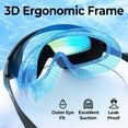 thumbnail image 4 of Adult Swimming Goggles Fog Protection °Wide View Pool Swim Goggles for Adult Youth Men Women, 4 of 7