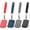 Gray, Blue, Black, Red, variant on 4 Pcs Silicone Cookie Spatula Turner Mini Brownie Spatula Flexible Silicone Spatulas Nonstick Cookware Heat Resistant No Scratch Flipper Baking Utensils for Egg Pancake
