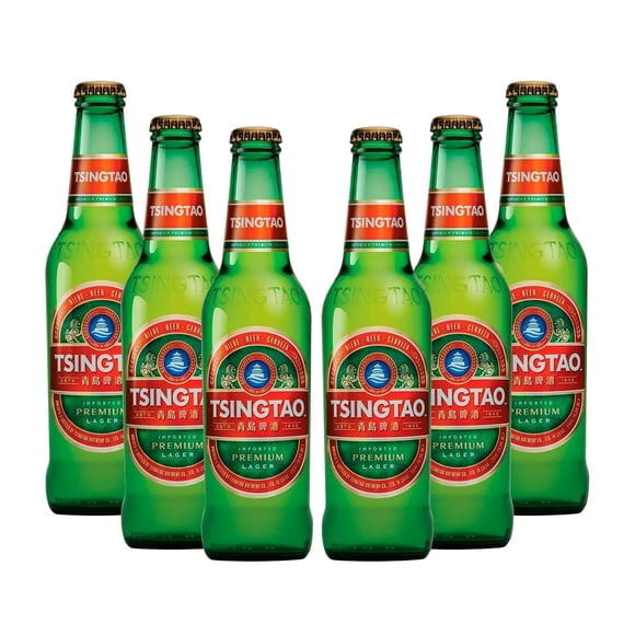 Cerveza Tsingtao Pilsner 330ml C/u Tsingtao