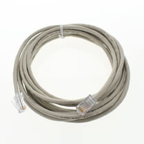 Leviton Gray Cat 5 15 ft Patch Cord Network Cable Cat5 52455-15S