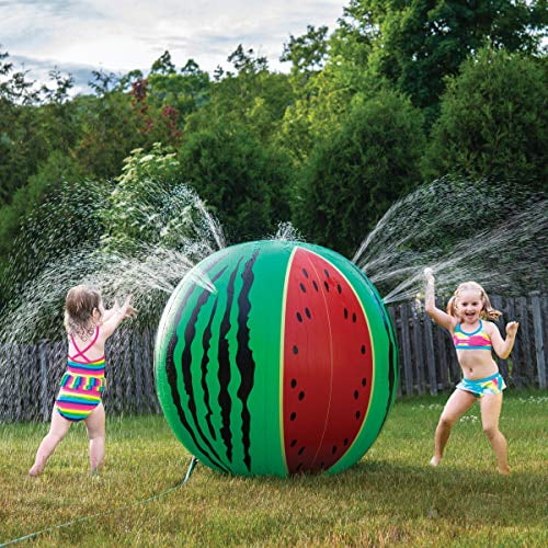inflatable monster sprinkler