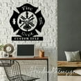 thumbnail image 5 of Handmadetneonsign Custom Firefighter Maltese Cross Metal Wall Art LED Light - Personalized Fireman, 5 of 5