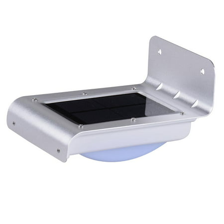 Yescom Outdoor 16 LED Garden Solar Power Sensor Light SMD3528 Cool White Waterproof Motion