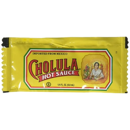 Cholula Mexican Hot Sauce Portion Control Packets, 200 packets