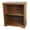Classic Bourbon, variant on American Heartland 93348MD 48 in. Oak Open Bookcase with Arched Base, Medium