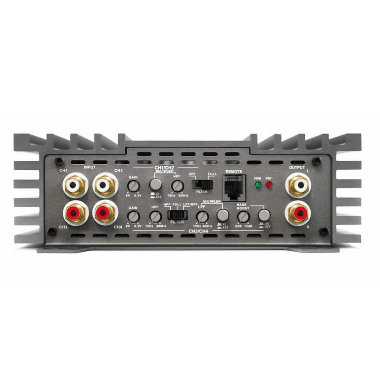 Zapco Z-150.4 II 4-Channel 1100-Watt Class AB Amplifier - Walmart.com