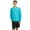 Ocean Blue, variant on Men’s L/S UPF 50+ Relax Fit II Swim Shirt, Crew Neck, Long Sleeve, Athletic (Men’s)