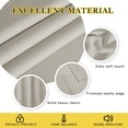 thumbnail image 4 of Cortina opaca NICETOWN para puerta corredera de patio, 100 x 213 cm, 4 of 6
