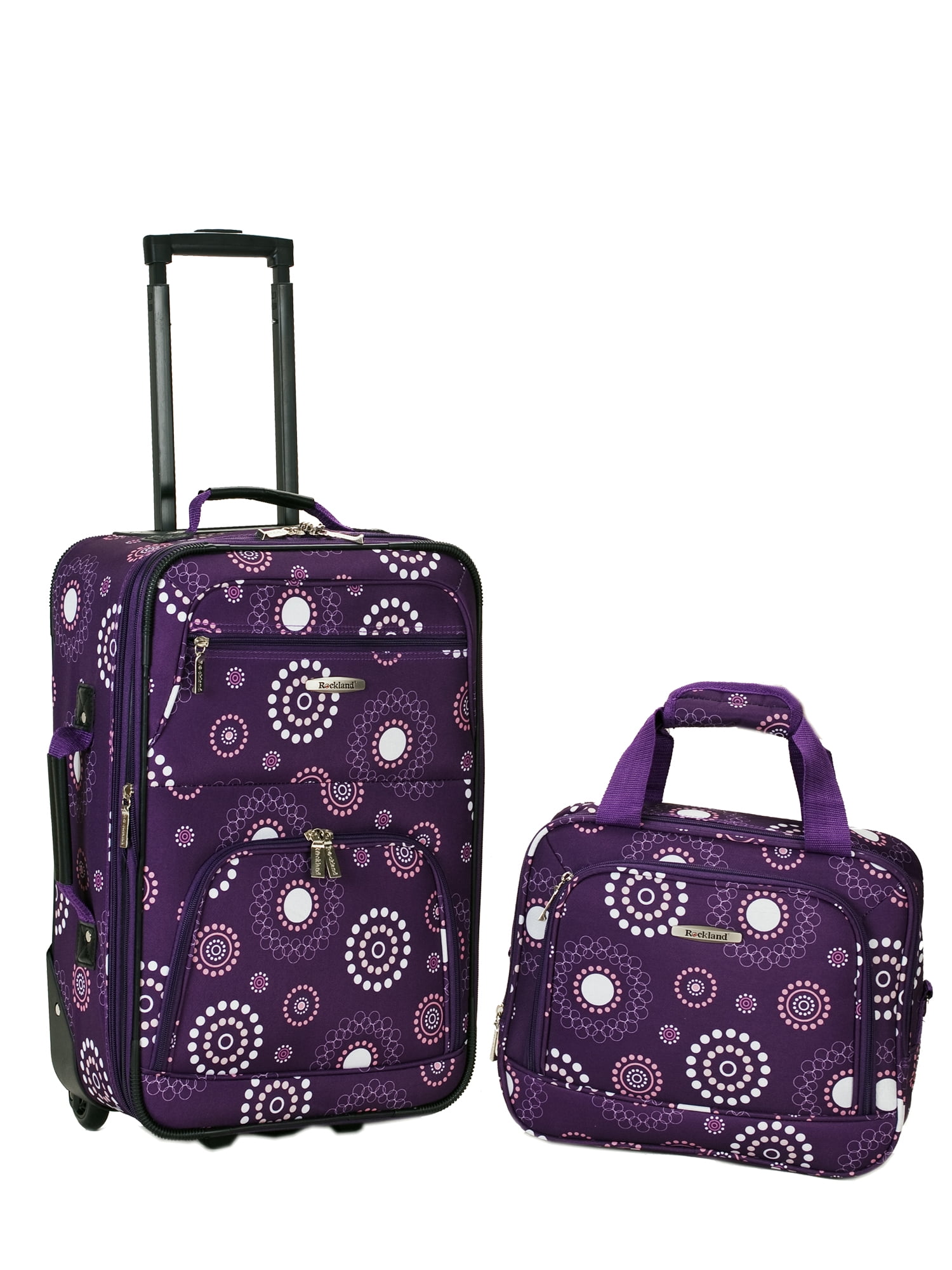 Rockland Rockland Luggage Rio SoftSide 2Piece CarryOn Luggage Set
