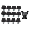 thumbnail image 4 of QualitChoice Football Shoe Spikes Boot Studs Replacement Complete Set For All Standard 85mm Threaded Boots Friends Black 8mm 11mm, 4 of 6