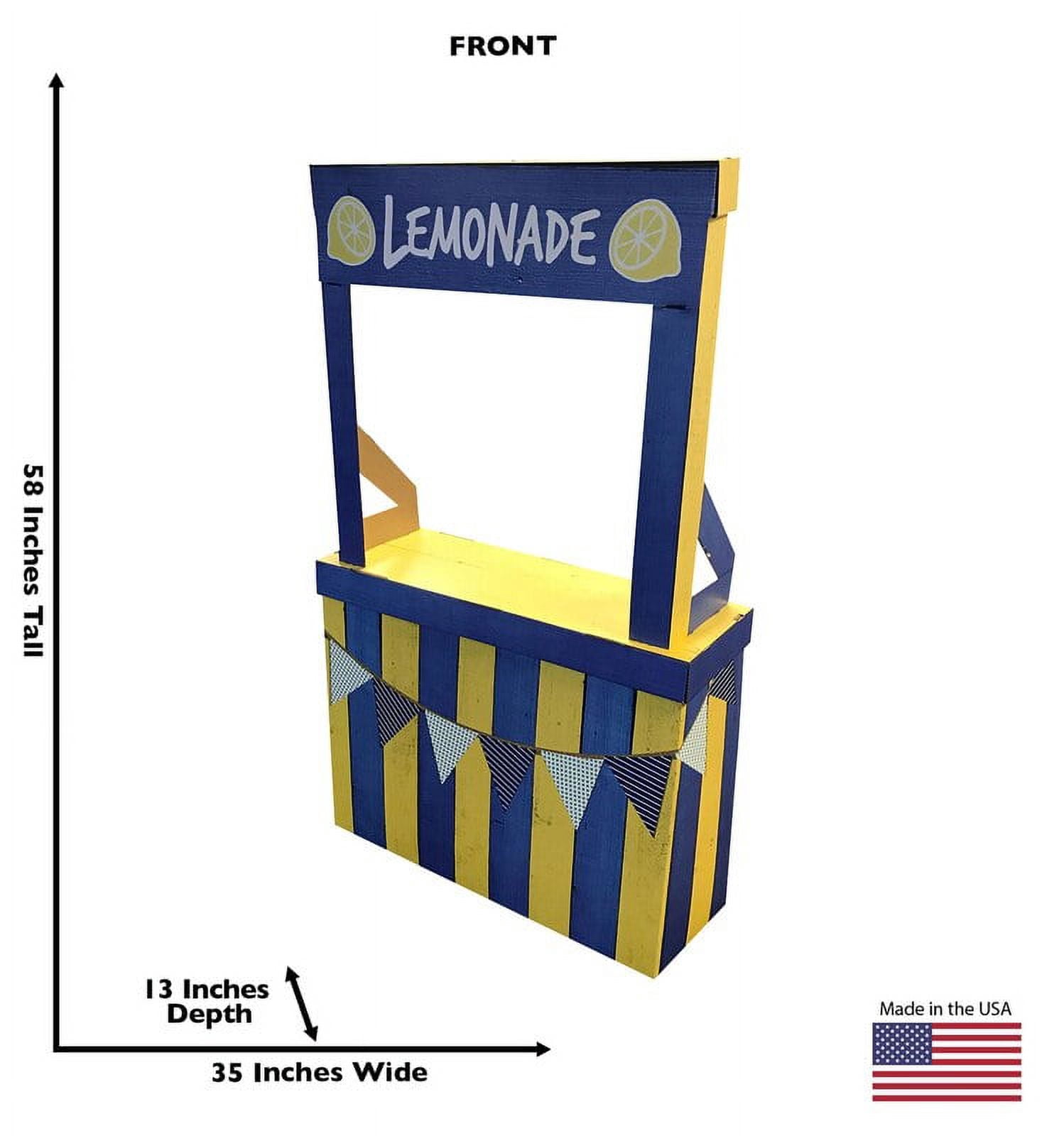 Lemonade Stand Cardboard Stand-Up, 5ft