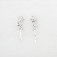 thumbnail image 2 of 4 Piezas Blanco y Rosa Frangipani Hawaiano Plumeria Cabeza de Espuma Flor Fiesta Playa Pinza para el Cabello Pinzas para el Cabello Pasadores Clips y Pasadores (7 cm), 2 of 5