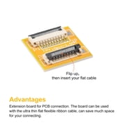 Uxcell FFC FPC Extension Board PCB Extend Connector 8 Pin 1.0mm Pitch Single Side 5 Pack