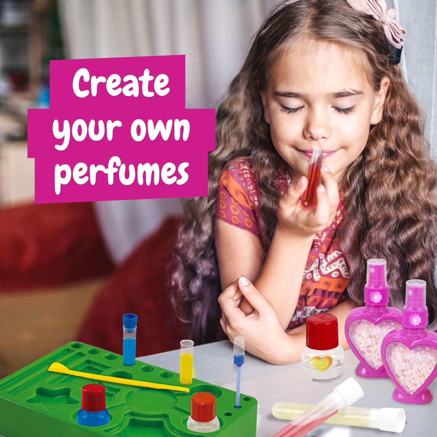 Science4you Super Perfume Making Kit for Kids 8+ Years Old - Make Your Own Perfumes for Girls + 13 DIY Crafts for Kids, Toys, Games and Gifts for Girls Age 8 9 10 11 12+